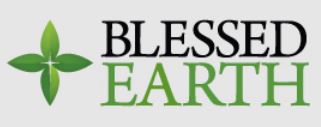 The organization logo for Blessed Earth: Serving God, Saving the Planet Here