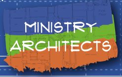 The organization logo for Ministry Architects Here
