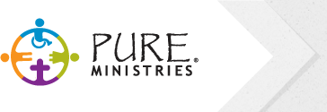 The organization logo for PURE Ministries Here
