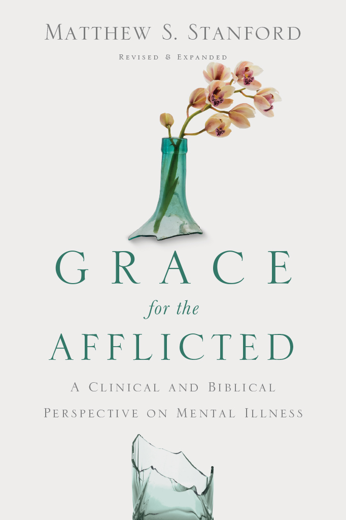 The cover of Grace for the Afflicted: A Clinical and Biblical Perspective on Mental Illness Here