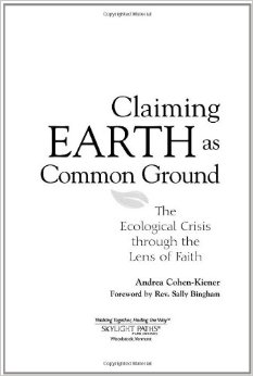 The cover of Claiming Earth as Common Ground: The Ecological Crisis through the Lens of Faith Here