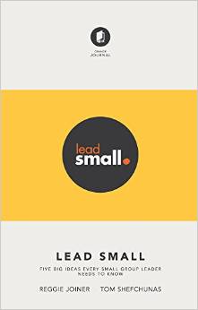 The cover of Lead Small: Five Big Ideas Every Small Group Leader Needs to Know Here