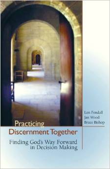 The cover of Practicing Discernment Together: Finding God's Way Forward in Decision Making Here