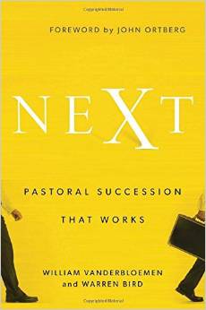The cover of Next: Pastoral Succession That Works Here